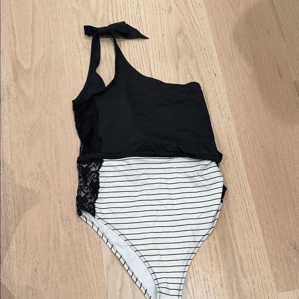 Fleur du Mal Black Swimsuit